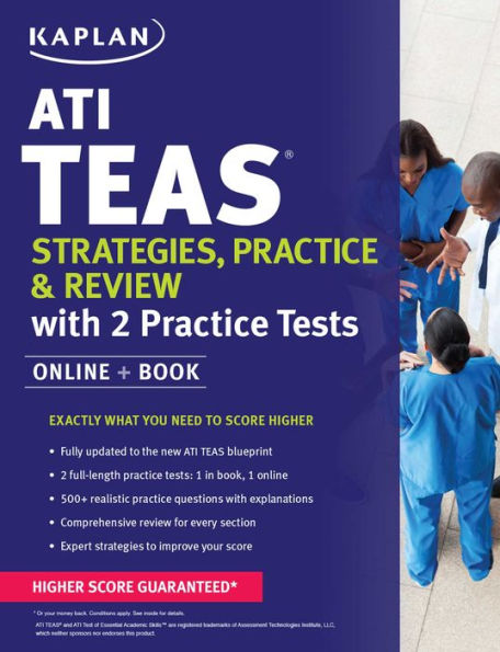 ATI TEAS Strategies, Practice & Review with 2 Practice Tests: Online + Book