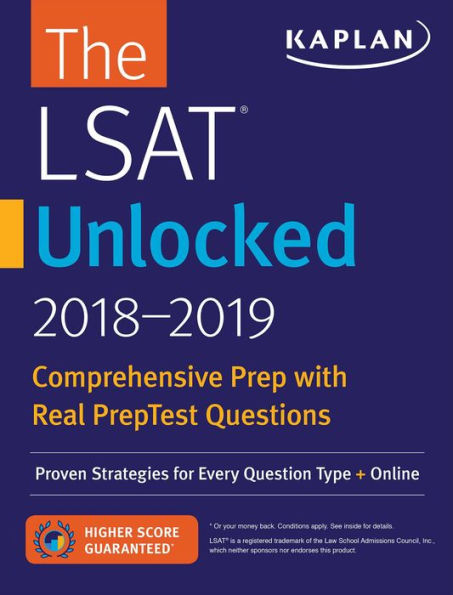 LSAT Unlocked 2018-2019: Proven Strategies For Every Question Type + Online