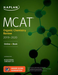 Title: MCAT Organic Chemistry Review 2019-2020: Online + Book, Author: Kaplan Test Prep