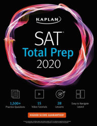 Title: SAT Total Prep 2020: 5 Practice Tests + Proven Strategies + Online + Video, Author: Kaplan Test Prep