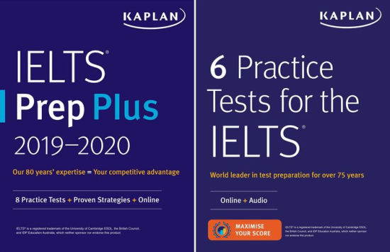 Ielts Prep Set 2 Books Online By Kaplan Test Prep Paperback