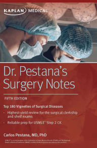 Free digital electronics ebooks download Dr. Pestana's Surgery Notes: Top 180 Vignettes of Surgical Diseases by Carlos Pestana 