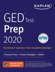 Books for download in pdf format GED Test Prep 2020: 2 Practice Tests + Proven Strategies + Online