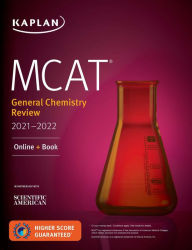 Free ebooks download kindle MCAT General Chemistry Review 2021-2022: Online + Book by Kaplan Test Prep