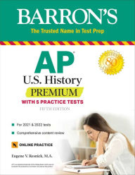 Ebooks txt format free download AP US History Premium: With 5 Practice Tests PDB DJVU by Eugene V. Resnick M.A. (English literature)