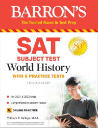 Free audio books cd downloads SAT Subject Test World History: with 5 practice tests CHM RTF 9781506264035