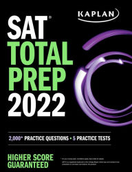 Audio books download ipadSAT Total Prep 2022: 2,000+ Practice Questions + 5 Practice Tests English version byKaplan Test Prep 