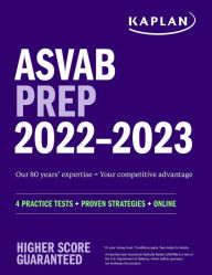 Free download of ebooks from google ASVAB Prep 2022-2023: 4 Practice Tests + Proven Strategies + Online