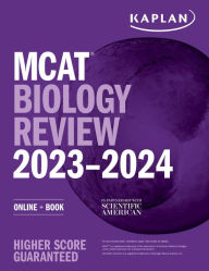 Download ebooks for free ipad MCAT Biology Review 2023-2024: Online + Book by Kaplan Test Prep in English