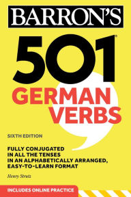 Title: 501 German Verbs, Sixth Edition, Author: Henry Strutz