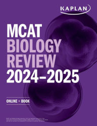 MCAT Biology Review 2024-2025: Online + Book