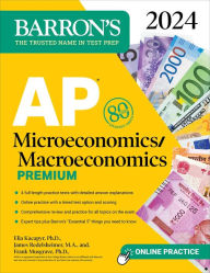 Title: AP Microeconomics/Macroeconomics Premium, 2024: 4 Practice Tests + Comprehensive Review + Online Practice, Author: Frank Musgrave Ph.D.