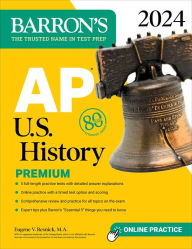 Electronic book downloads free AP U.S. History Premium, 2024: 5 Practice Tests + Comprehensive Review + Online Practice by Eugene V. Resnick M.A., Eugene V. Resnick M.A.