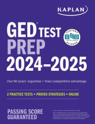 Title: GED Test Prep 2024-2025: 2 Practice Tests + Proven Strategies + Online, Author: Caren Van Slyke