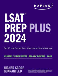 Books and magazines free download LSAT Prep Plus 2024: Strategies for Every Section + Real LSAT Questions + Online RTF PDB by Kaplan Test Prep 9781506290973