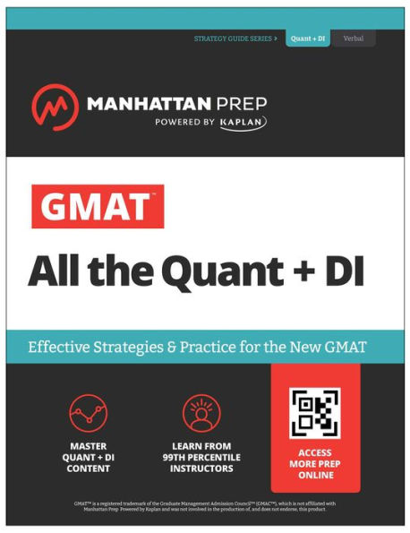 GMAT All the Quant + DI: Effective Strategies & Practice for the new GMAT + Atlas online