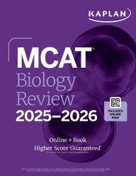 Title: MCAT Biology Review 2025-2026: Online + Book, Author: Kaplan Test Prep
