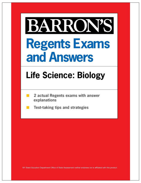 Regents Exams and Answers: Life Science: Biology, 1st Edition