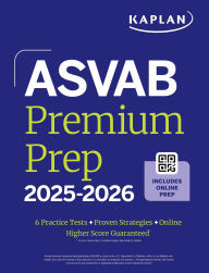 Title: ASVAB Premium Prep 2025-2026, Author: Kaplan Test Prep