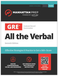Title: GRE All the Verbal, Author: Manhattan Prep