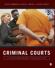 Title: Criminal Courts / Edition 3, Author: Craig T. Hemmens