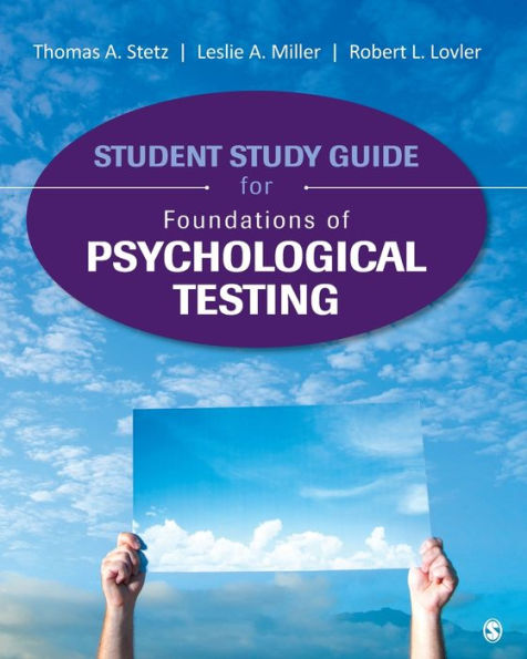 Student Study Guide for Foundations of Psychological Testing / Edition 1