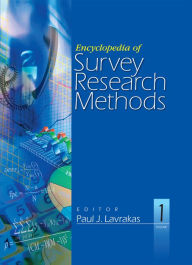 Title: Encyclopedia of Survey Research Methods, Author: Paul J. Lavrakas