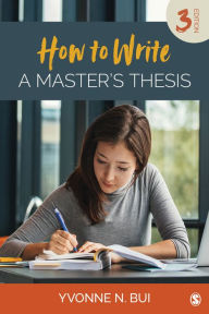 Title: How to Write a Master's Thesis, Author: Yvonne N. Bui