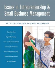 Title: Issues in Entrepreneurship & Small Business Management: Articles from SAGE Business Researcher / Edition 1, Author: SAGE Business Researcher