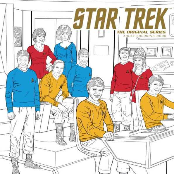 Star Trek: The Original Series Adult Coloring Book