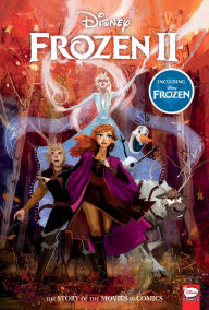 Electronics books pdf download Disney Frozen and Frozen 2: The Story of the Movies in Comics 9781506717388 PDB in English