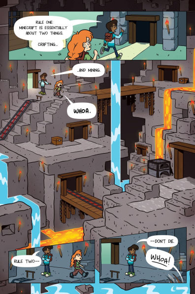 Minecraft: Open World--Into the Nether (Graphic Novel)
