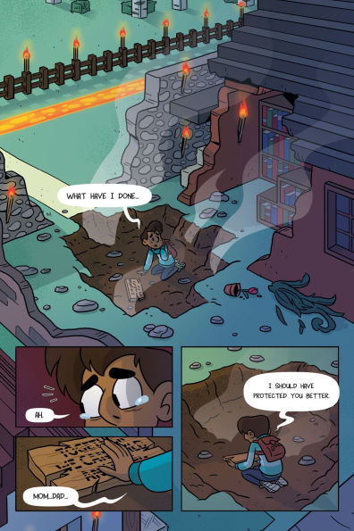 Minecraft: Open World--Into the Nether (Graphic Novel)