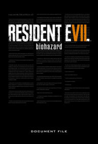 Title: Resident Evil 7: Biohazard Document File, Author: Capcom