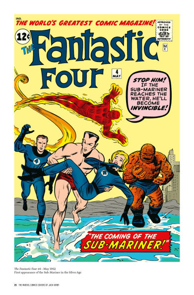 The Marvel Comics Covers of Jack Kirby Volume 1
