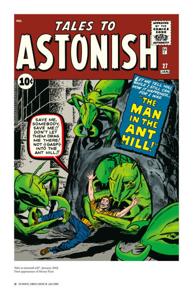 The Marvel Comics Covers of Jack Kirby Volume 1