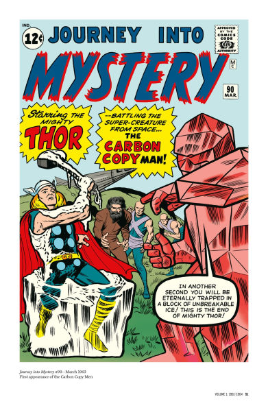 The Marvel Comics Covers of Jack Kirby Volume 1