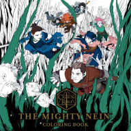 Ebooks audio downloads Critical Role: The Mighty Nein Coloring Book by Critical Role DJVU RTF CHM