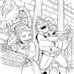 Alternative view 7 of Critical Role: Vox Machina Coloring Book