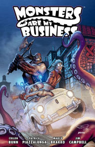 Free download of textbooks in pdf format Monsters Are My Business by Cullen Bunn, Patrick Piazzalunga ePub 9781506740607