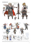 Alternative view 9 of The Art of Bravely Default II: 201X-2021