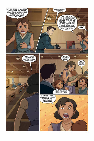 The Legend of Korra: Mystery Penquan Island