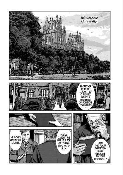 H.P. Lovecraft's The Shadow Out of Time (Manga)