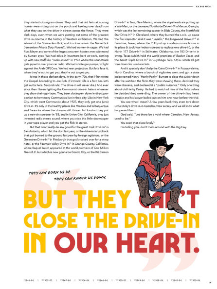 Joe Bob Goes to the Drive-In (Updated Edition)