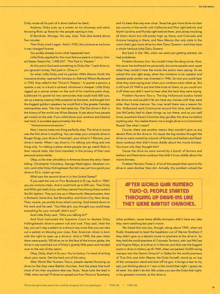 Joe Bob Goes to the Drive-In (Updated Edition)