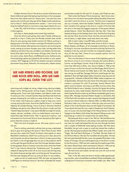 Joe Bob Goes to the Drive-In (Updated Edition)