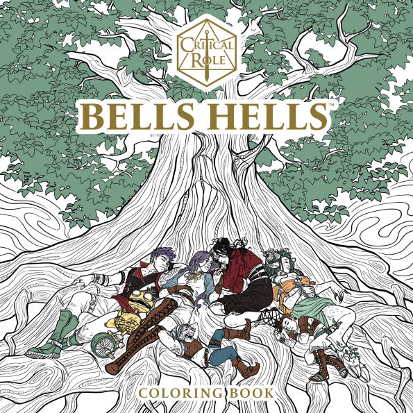 Critical Role: Bells Hells Coloring Book