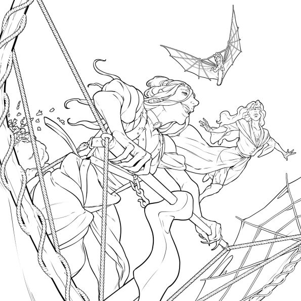 Critical Role: Bells Hells Coloring Book