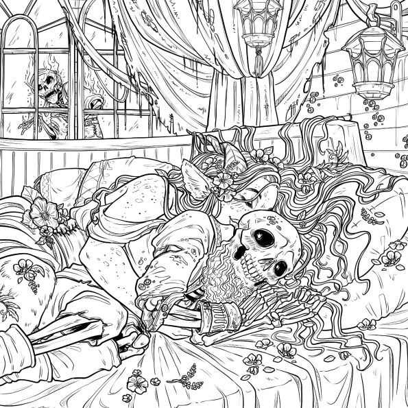 Critical Role: Bells Hells Coloring Book