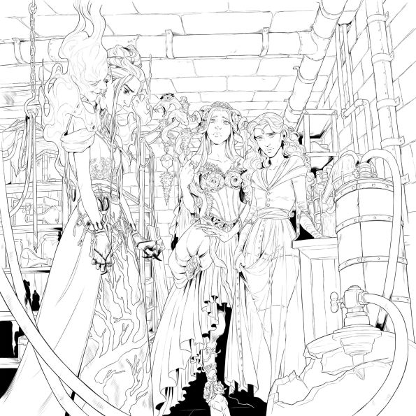 Critical Role: Bells Hells Coloring Book